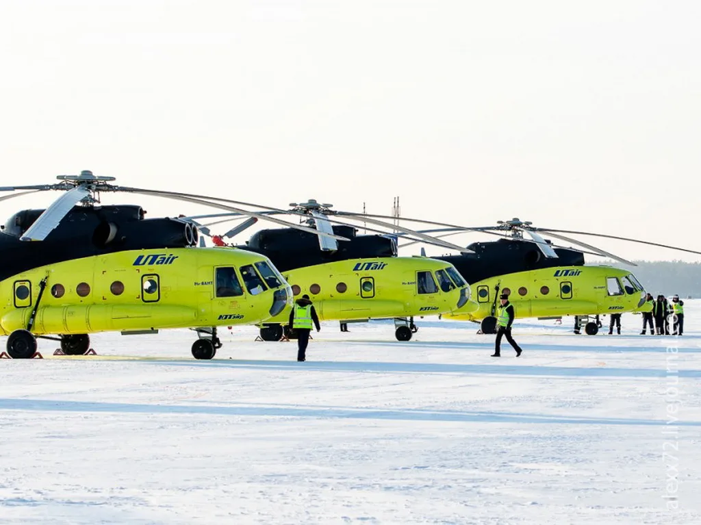 Ми-8 авиакомпании «ЮТэйр – Вертолётные услуги»