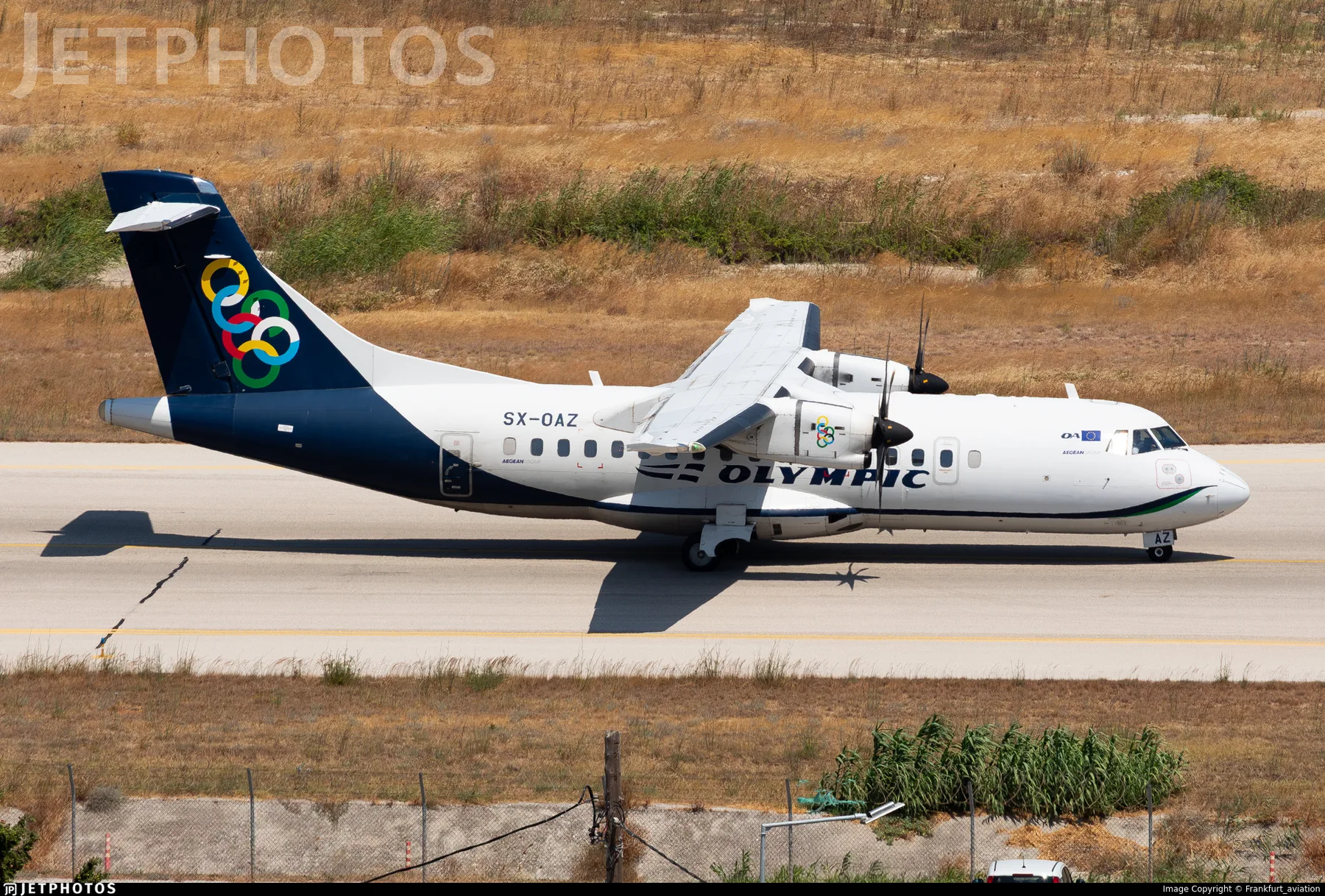 Турбовинтовой ATR-42. Фото: Jetphotos