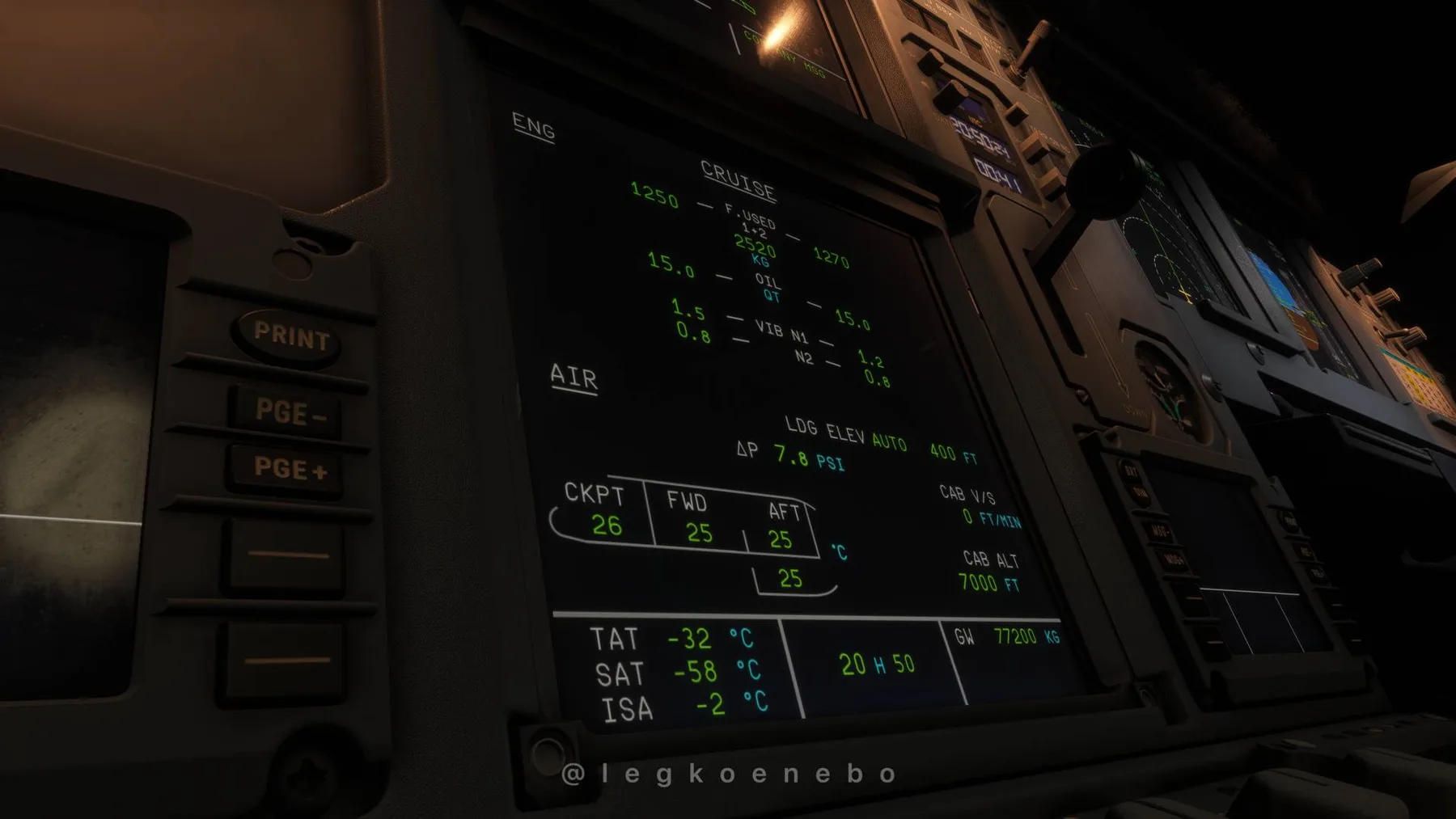 ECAM Airbus A320