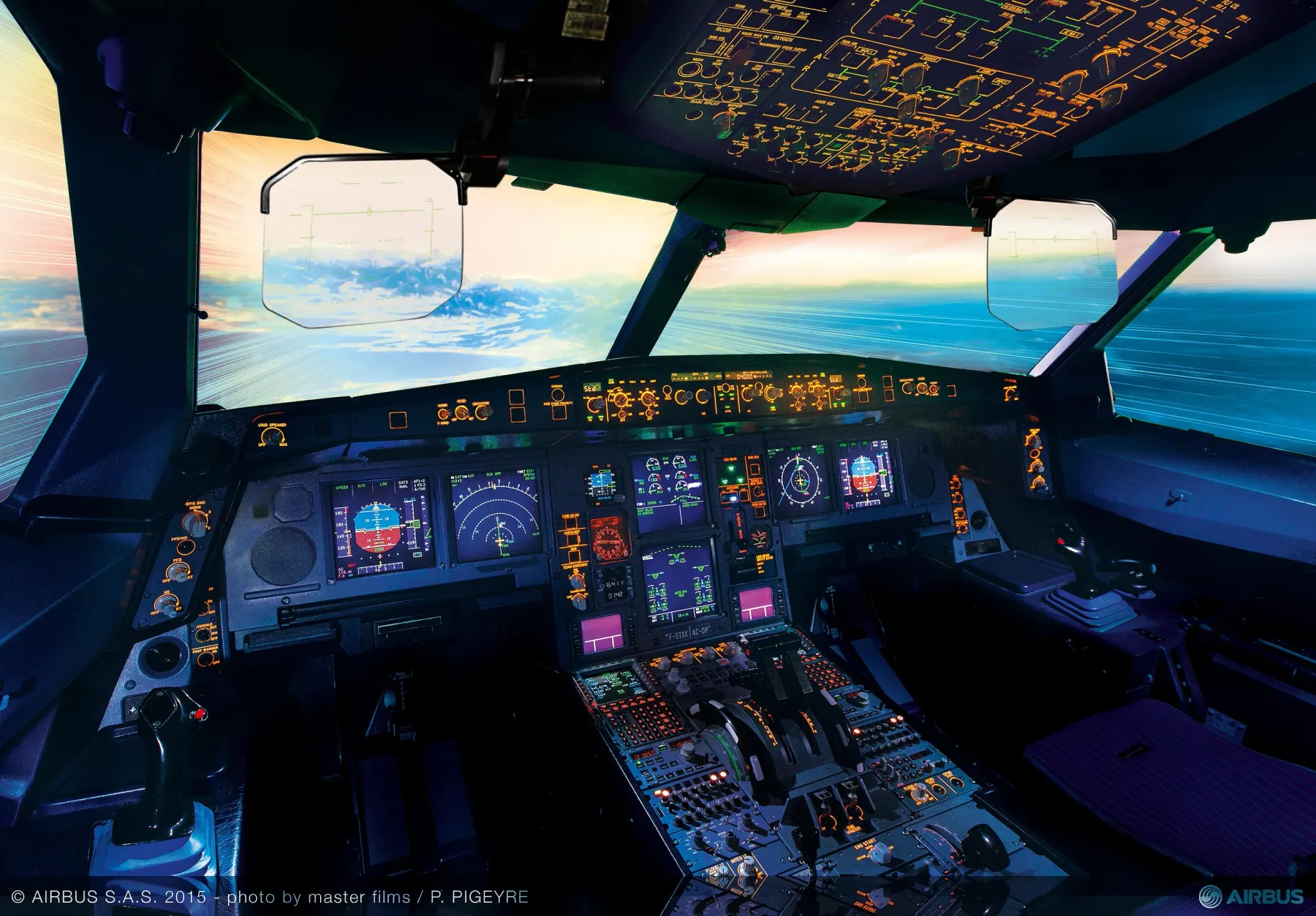 Кабина Airbus A330. Фото: Airbus