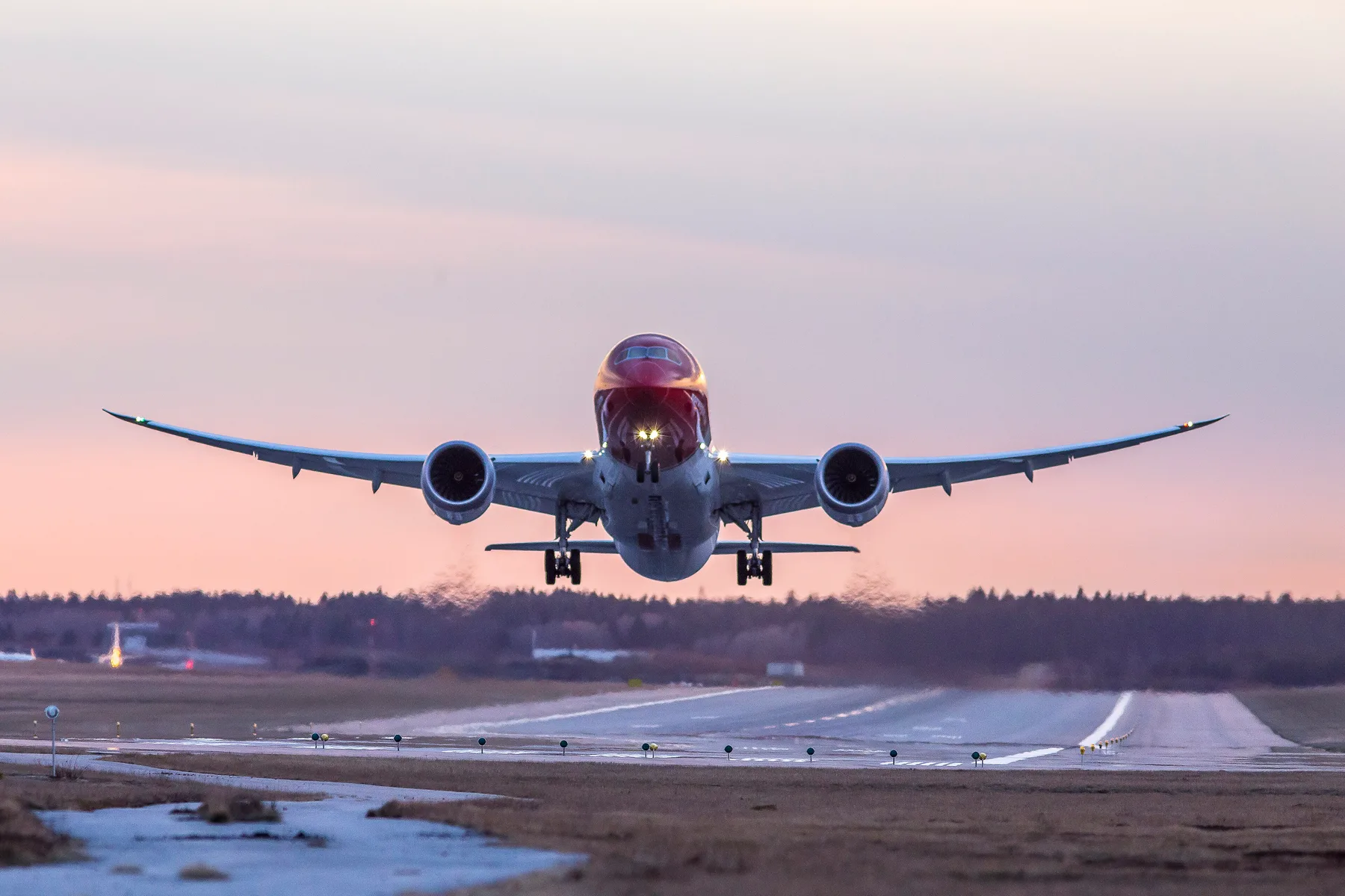 Boeing 787 Norwegian на взлёте. Фото: Norwegian / Wikimedia Commons, CC BY 3.0
